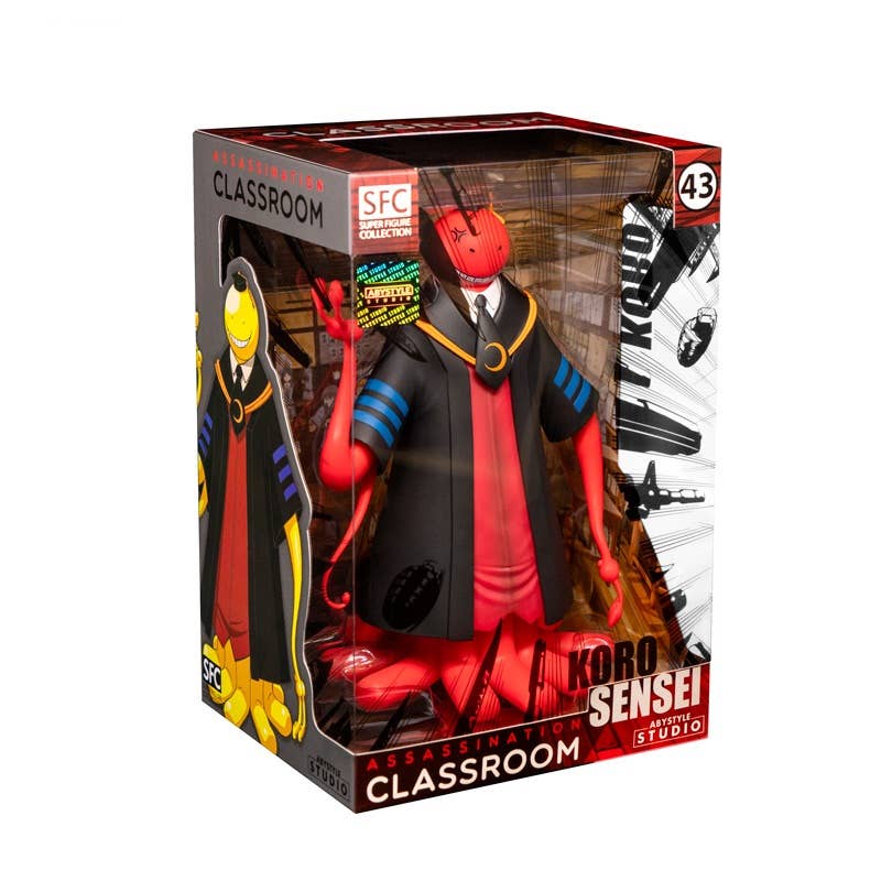 Assassination Classroom Red Koro Sensei SFC PVC 7.8"